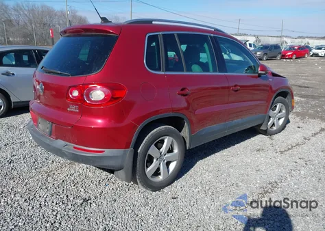2012 Volkswagen Tiguan Se z USA, uszkodzony, nr VIN WVGBV7AX4CW589257